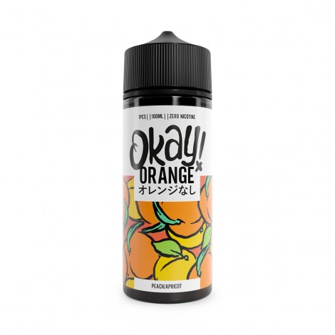 Okay Orange - Peach & Apricot - 100ml - 0mg