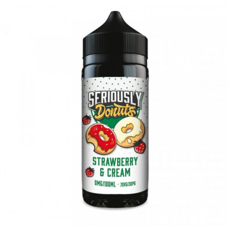 Seriously Donuts - Strawberry and Cream - 100ml - 0mg