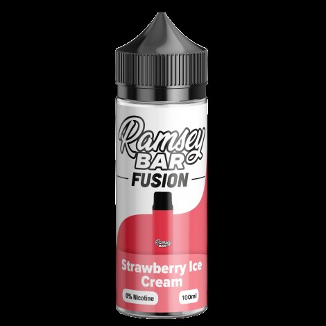 Ramsey - Bar Fusion - Strawberry Ice Cream - 100ml