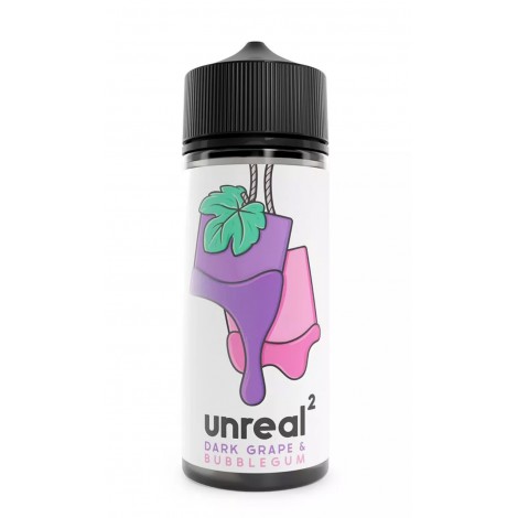 Unreal ² - Dark Grape & Bubblegum - 100ml Shortfill