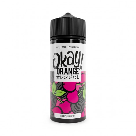 Okay Orange - Cherry Liquorice - 100ml - 0mg