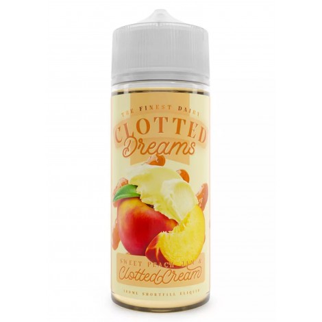 Clotted Dreams - Sweet Peach Jam & Clotted Cream - 100ml - 0mg