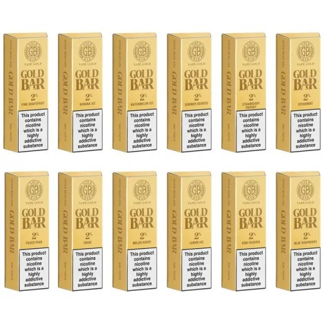 Gold Bar 600 - 20mg - Disposable Vape