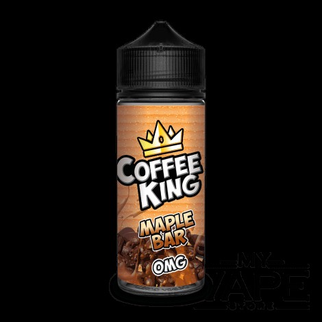 Coffee King - Maple Bar - 100ml Shortfill - 0mg