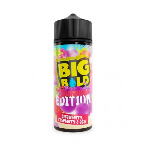 Big Bold - Summer Edition - Rasberry, Strawberry, Acai - 100ml