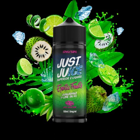 Just Juice - Guanabana & Lime Ice - 100ML