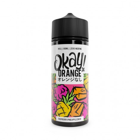 Okay Orange - Raspberry, Pineapple Chew - 100ml - 0mg