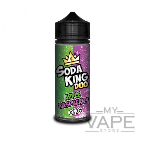 Soda King - Duo - Apple Raspberry - 100ml Shortfill - 0mg