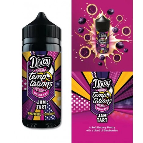 Doozy - Temptations - Jam Tart - 100ml