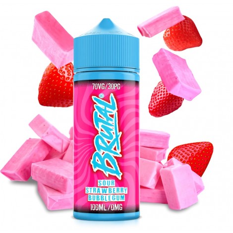 Brutal - Sour Strawberry Bubblegum - 100ML