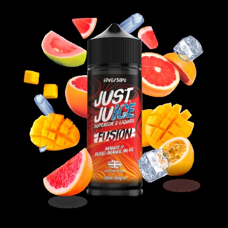 Just Juice - Fusion Mango & Blood Orange Ice - 100ML