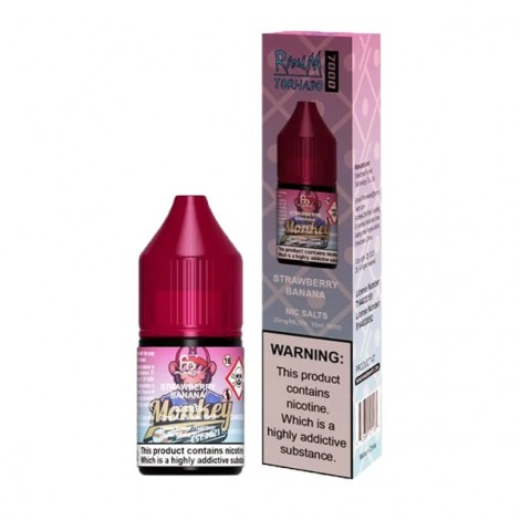 Randm 7000 - Strawberry Banana - Salts - 10ml