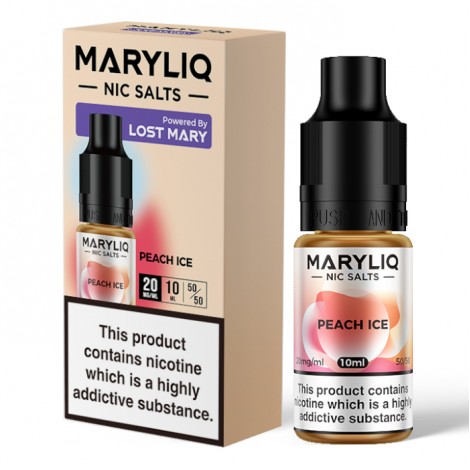 Maryliq - Peach Ice - Salts - 10ML